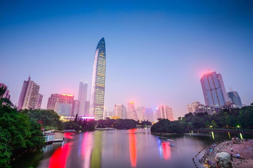 Shang Pin Hotel Shenzhen Futian Exhibition Branch Exterior foto