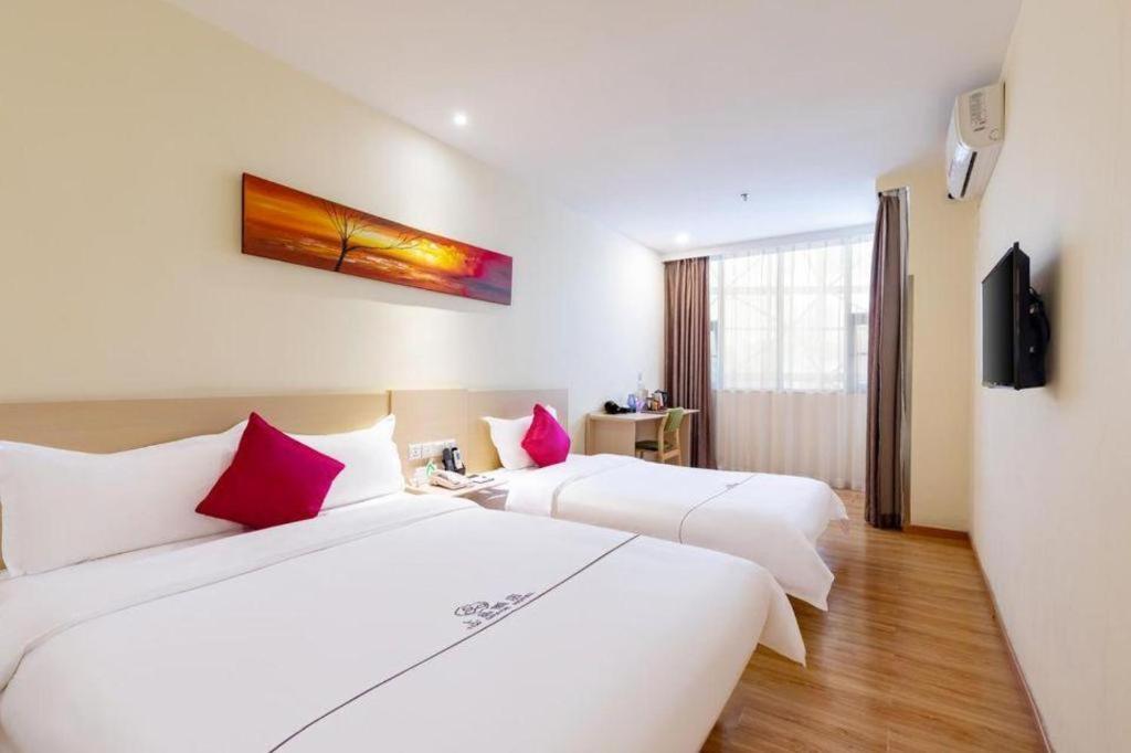 Shang Pin Hotel Shenzhen Futian Exhibition Branch Exterior foto