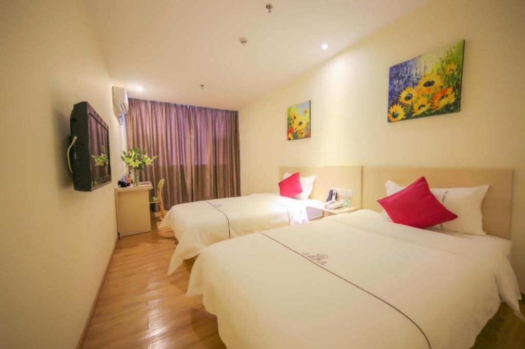 Shang Pin Hotel Shenzhen Futian Exhibition Branch Exterior foto