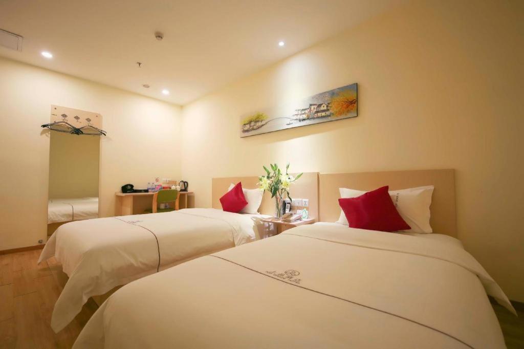 Shang Pin Hotel Shenzhen Futian Exhibition Branch Exterior foto
