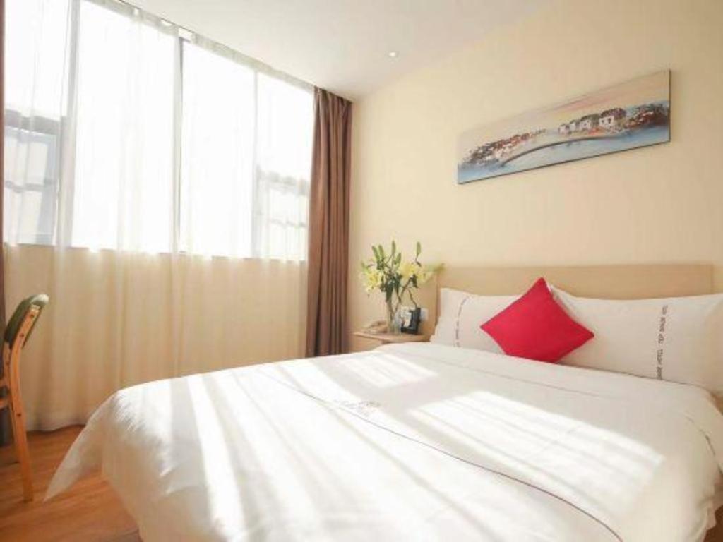 Shang Pin Hotel Shenzhen Futian Exhibition Branch Exterior foto